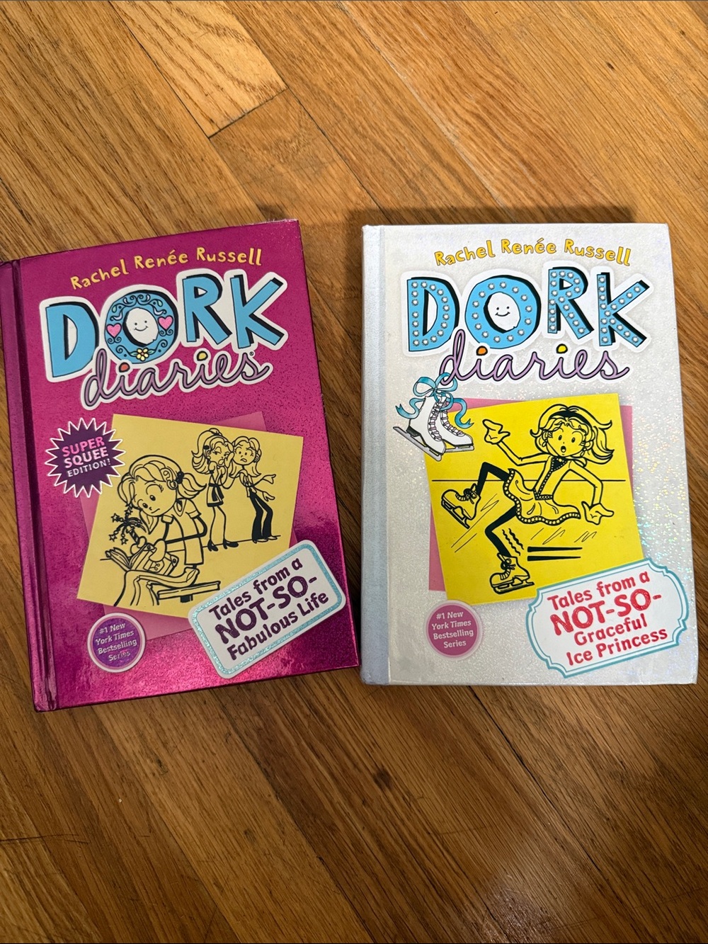 Dork Diaries Hardcover Book Set — Book 1 and 4